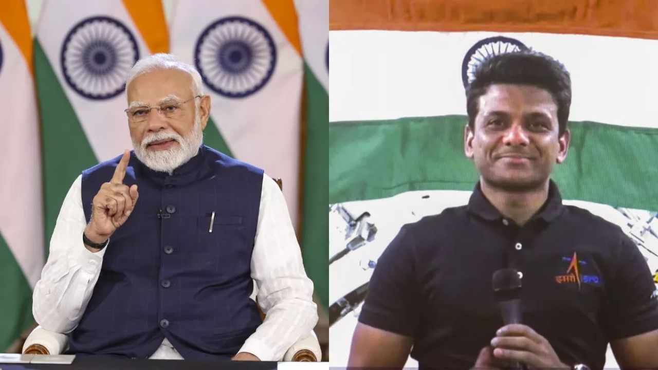 अंतरिक्ष से भारत और भी भव्य नजर आता है: पीएम मोदी से बोले शुभांशु शुक्ला