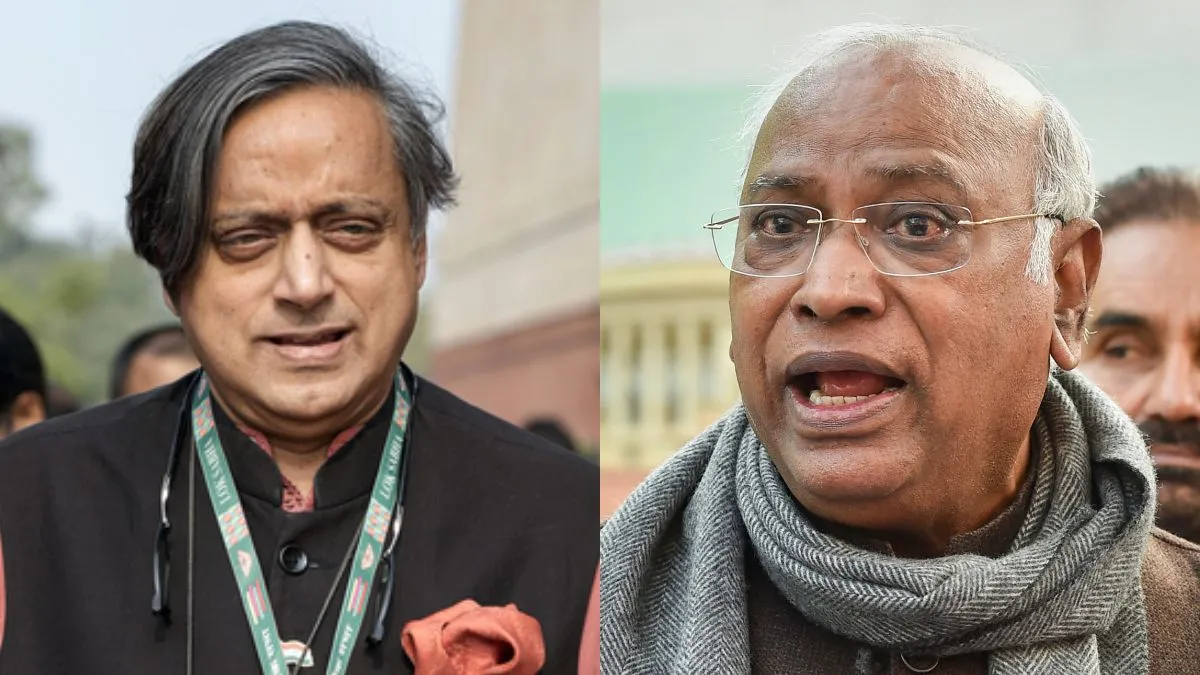 'कुछ लोगों के लिए मोदी पहले...', खरगे के बयान पर थरूर का पलटवार