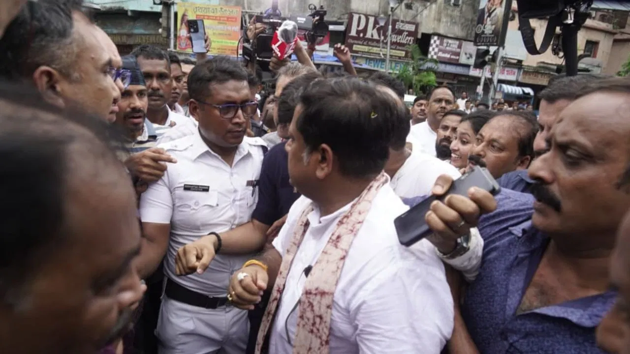 'पश्चिम बंगाल दिवस' पर सियासी घमासान: भाजपा अध्यक्ष सुकांत मजूमदार हिरासत में