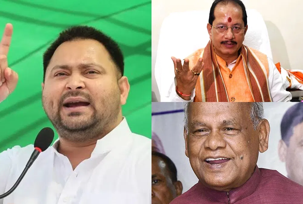 वक्फ रैली पर सियासी जंग: तेजस्वी पर विजय सिन्हा और मांझी का तीखा वार