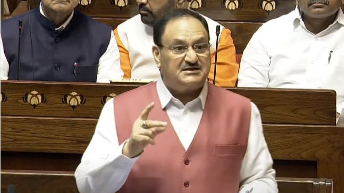 ‘वो गोलियां चलाते रहे, हम बिरयानी परोसते रहे’- राज्यसभा में जेपी नड्डा का कांग्रेस पर हमला
