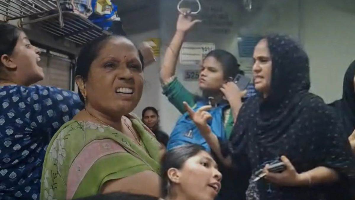 मुंबई लोकल में मराठी-हिंदी को लेकर विवाद, महिलाओं के बीच बहस का वीडियो वायरल