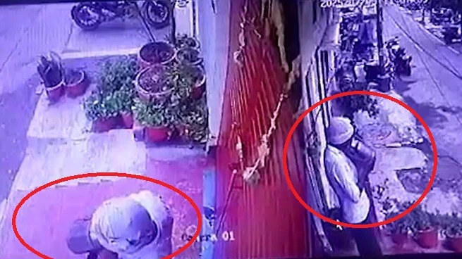 दूध के केन में थूकता मिला युवक, सीसीटीवी में कैद होने के बाद गिरफ्तार