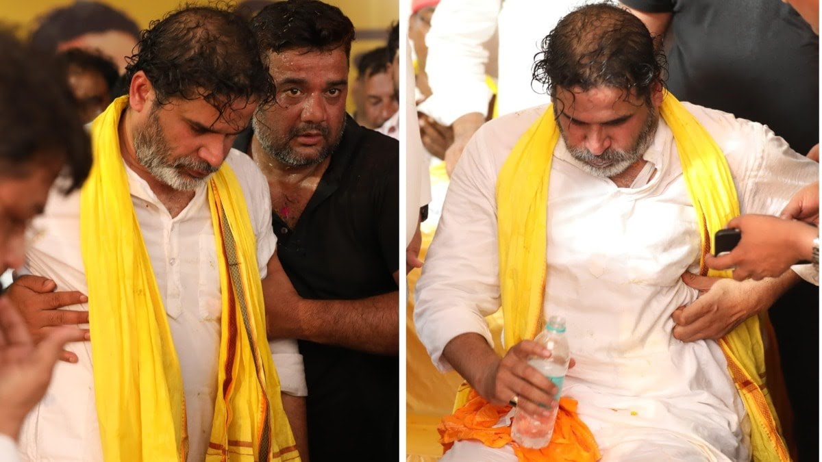 आरा में रोड शो के दौरान प्रशांत किशोर घायल, पसली में लगी चोट, पटना रेफर