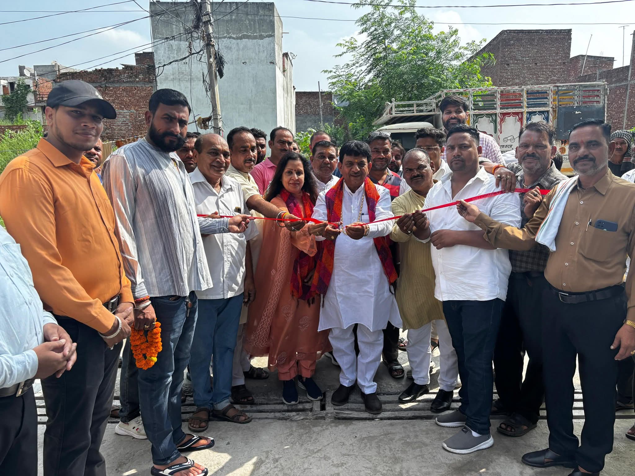 चेयरपर्सन मीनाक्षी स्वरूप ने किया डेढ़ करोड़ के विकास कार्यों का उद्घाटन
