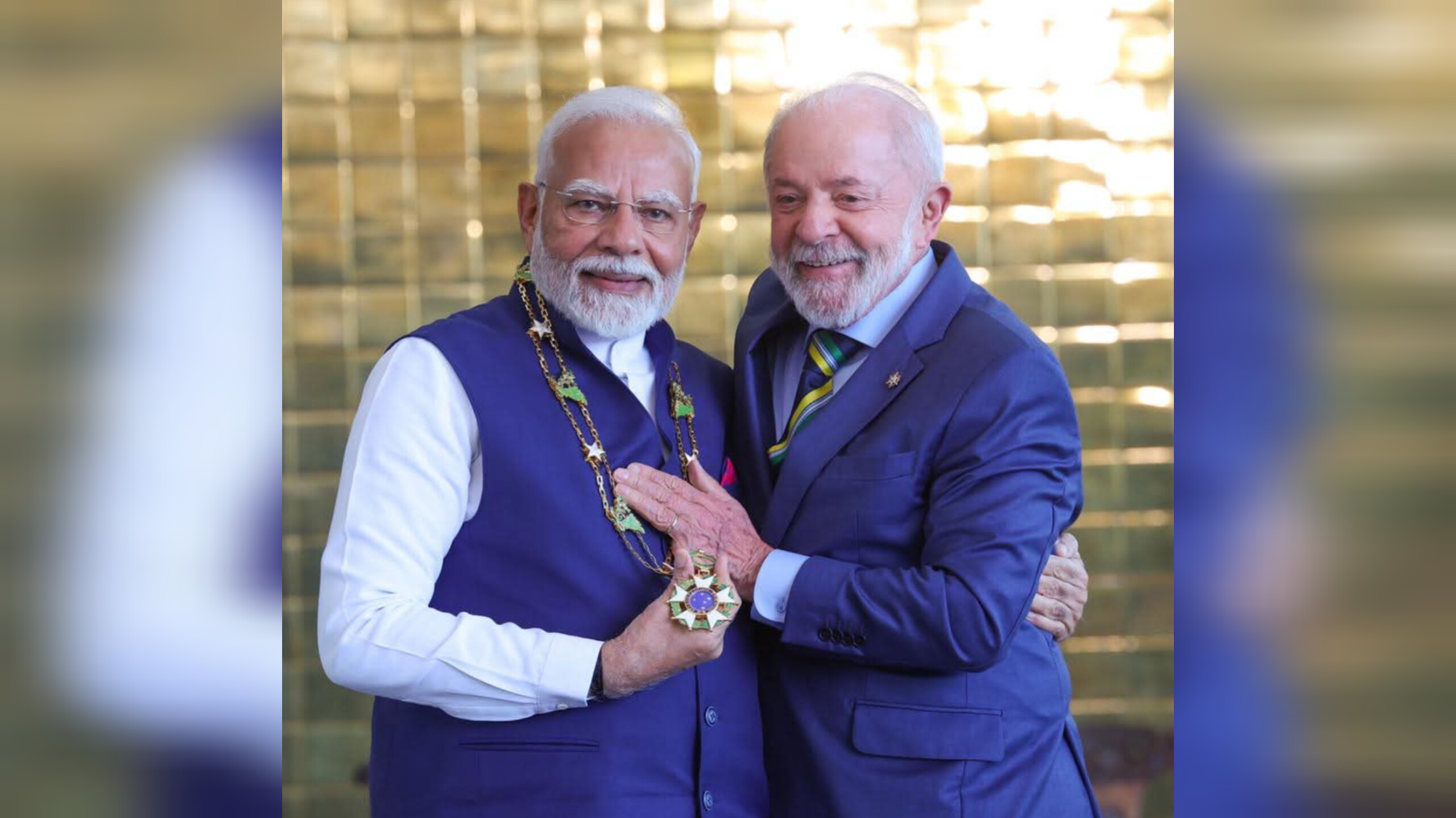 ब्राजील ने पीएम मोदी को किया सम्मानित, मिला देश का सर्वोच्च नागरिक पुरस्कार