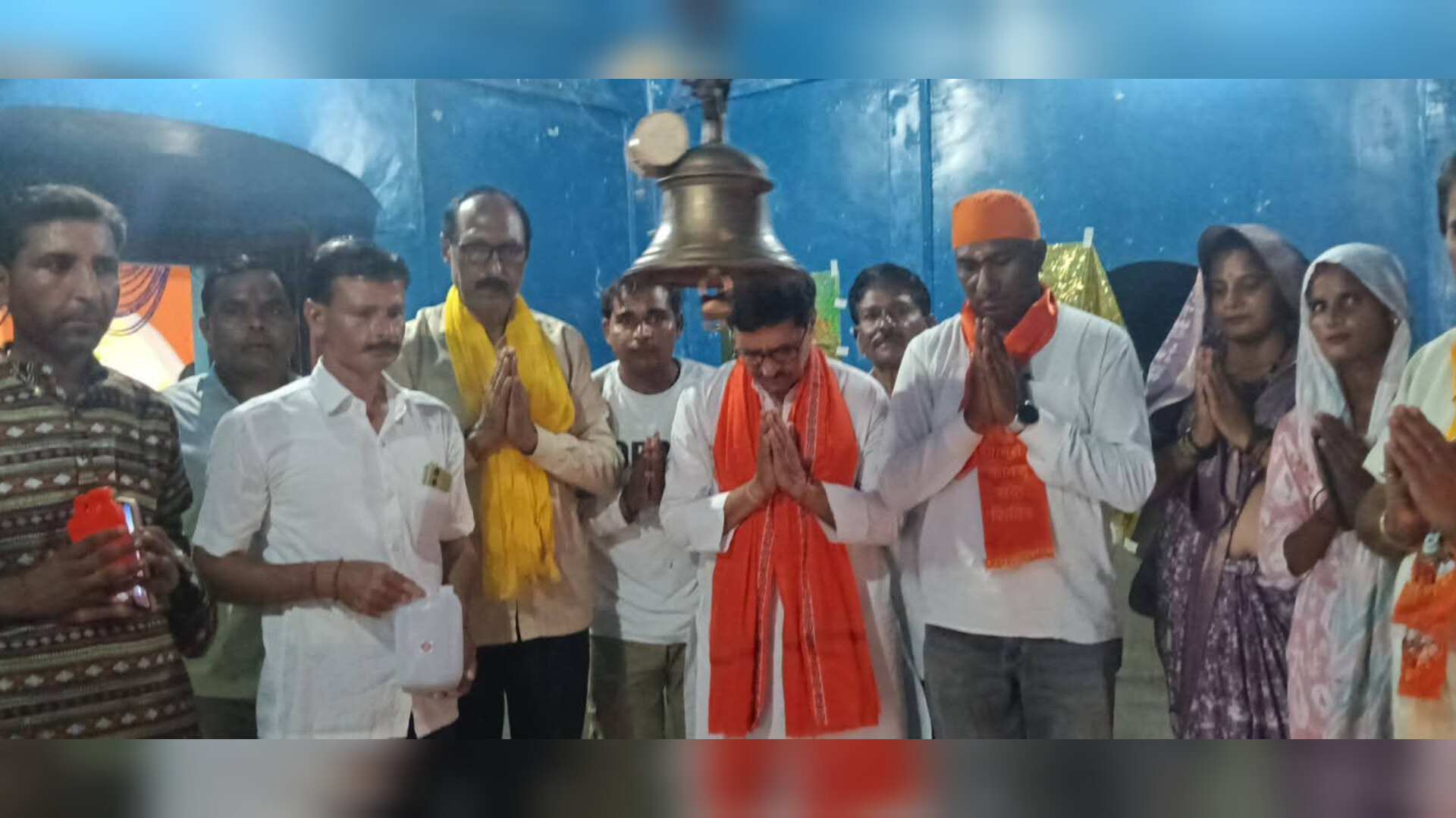 शिवरात्रि पर डॉ. वीरपाल निर्वाल ने किया नीलकंठ महादेव में जलाभिषेक
