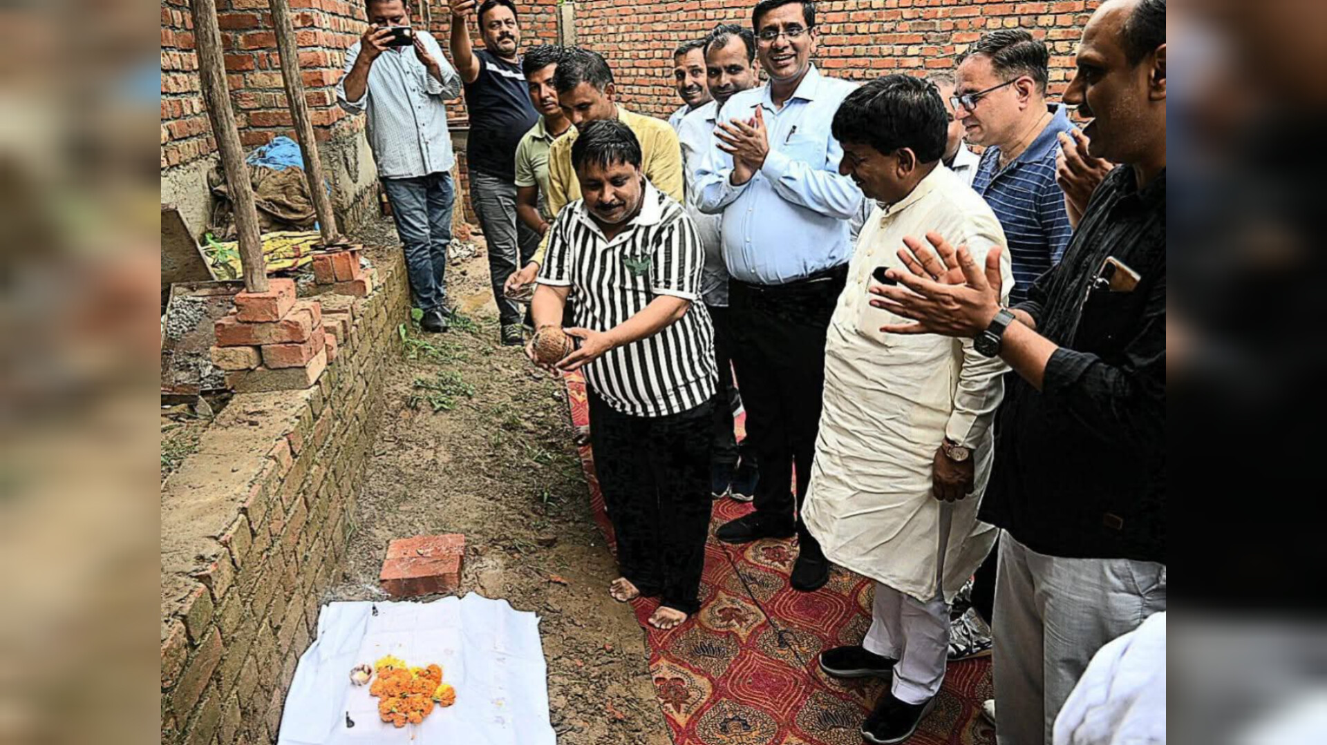 बुढ़ाना मोड़ पर बनेगा 5 करोड़ की लागत से नया उपकेंद्र, मंत्री ने किया शिलान्यास