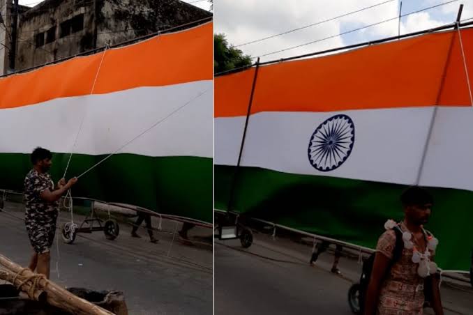 देश को समर्पित तिरंगा कांवड़ यात्रा, अमरपुर के शिवभक्तों का भव्य स्वागत