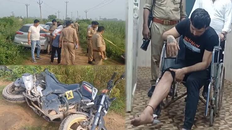बागपत: दूधिया हत्याकांड में बड़ी कामयाबी, मुठभेड़ में दबोचा गया मुख्य आरोपी