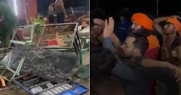 मुजफ्फरनगर: महिला की कांवड़ पर थूका, भोजन में प्याज मिलने पर कांवड़ियों का हंगामा