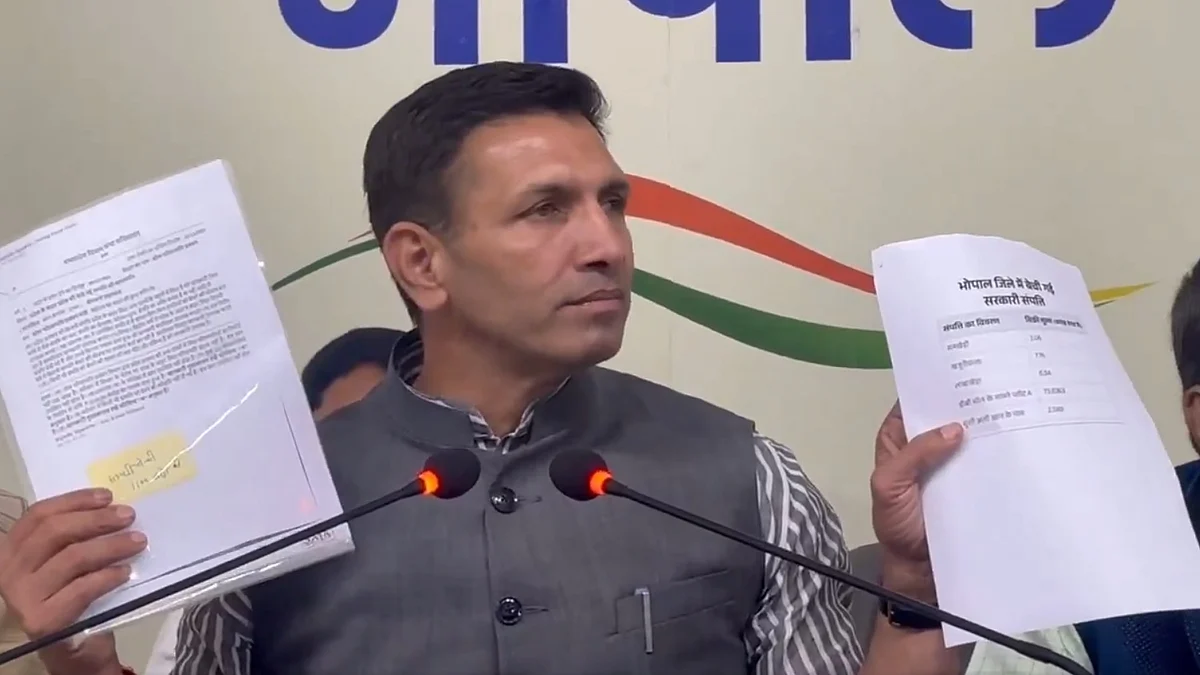 पटवारी का आरोप: अफसर बने भाजपा कार्यकर्ता, कांग्रेस जुटा रही संपत्ति का ब्योरा