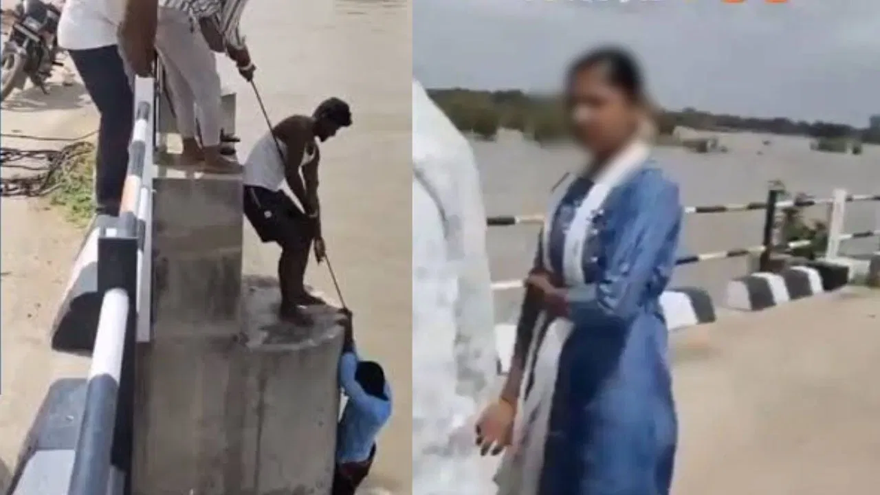 पत्नी ने नदी में धकेला, अब पति पर ही दर्ज हुआ केस; नाबालिग निकली पत्नी