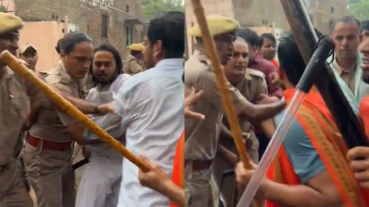 जालोर में कथावाचक अभयदास महाराज पर पथराव, दर्शन के दौरान हुआ विवाद