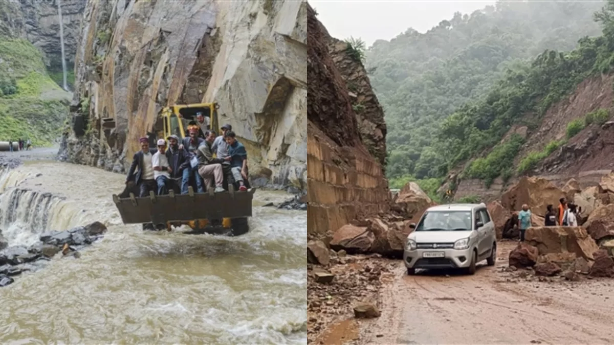 बारिश का कहर: केदारनाथ-अमरनाथ यात्रा रुकी, हिमाचल-राजस्थान में हालात बिगड़े