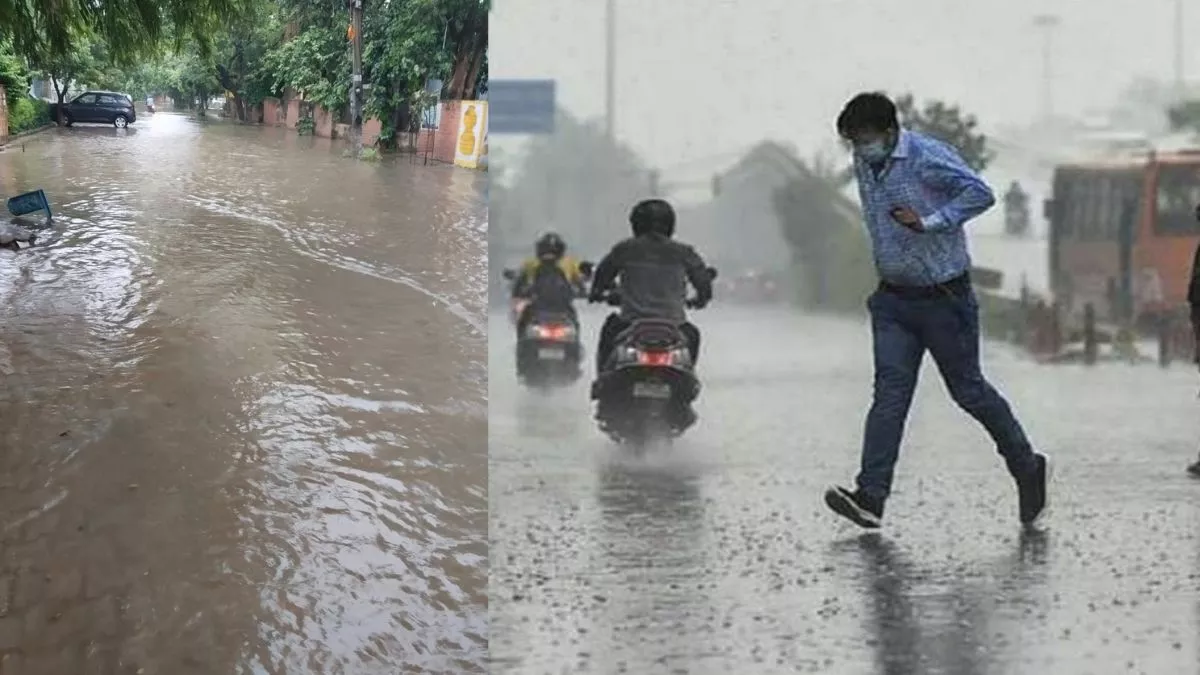 दिल्ली-एनसीआर में रातभर बारिश से मिली गर्मी से राहत, कई इलाकों में जलभराव