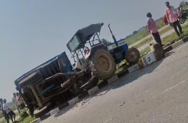 मथुरा में ट्रक-ट्रॉली भिड़ंत में तीन कांवड़ियों की मौत, एक गंभीर घायल