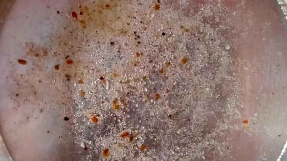 उत्तराखंड: सरकारी नमक में रेत का वीडियो वायरल, पैकेट पर मोदी-धामी की तस्वीरें