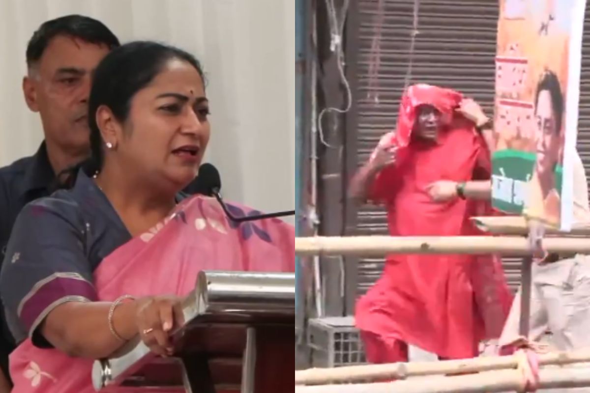 मुख्यमंत्री रेखा गुप्ता के कार्यक्रम में फिर हंगामा, पुलिस ने दो संदिग्धों को हिरासत में लिया