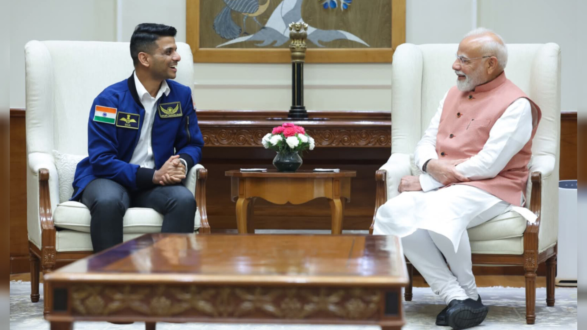शुभांशु शुक्ला ने पीएम मोदी से की मुलाकात, साझा किए अंतरिक्ष अनुभव