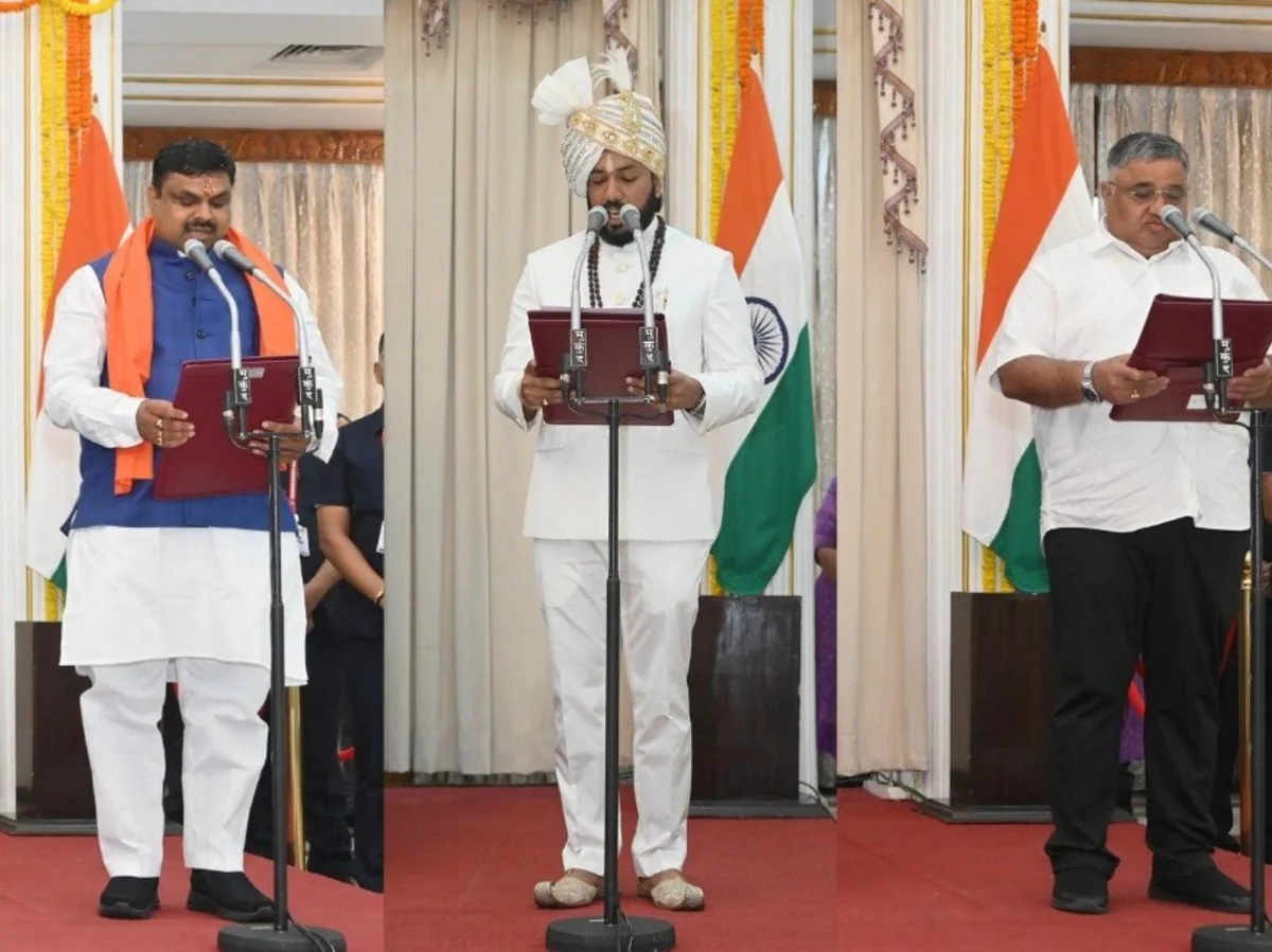 छत्तीसगढ़ में मंत्रिमंडल विस्तार, तीन नए चेहरों ने संभाला मंत्री पद