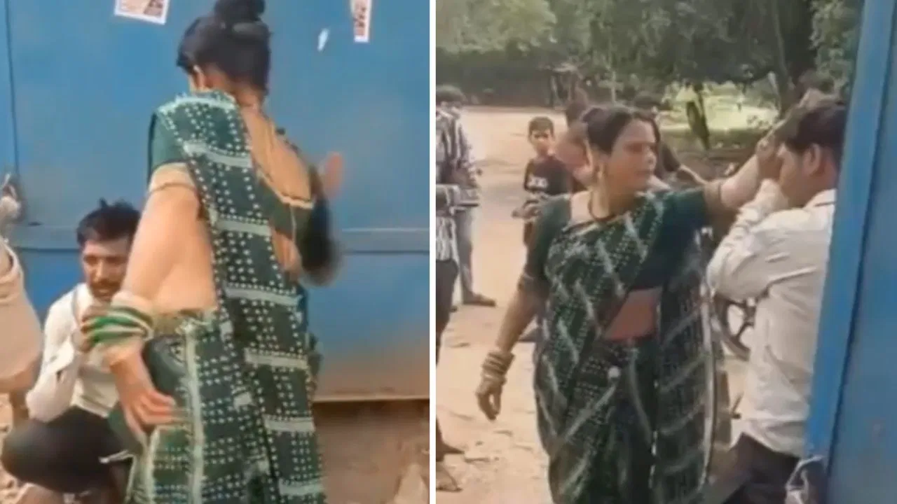 यूपी: बीच सड़क पत्नी ने पति को मारे 15 थप्पड़, मोबाइल तोड़ने से थी नाराज