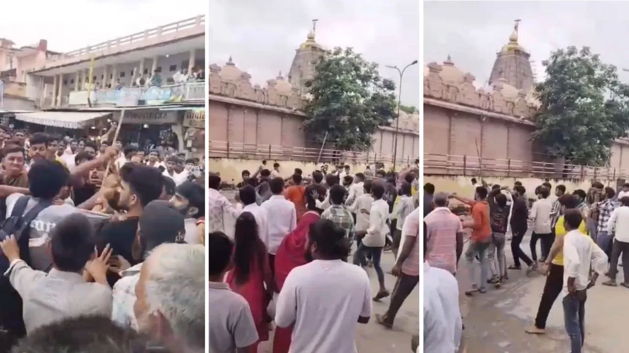 सांवलिया सेठ मंदिर में श्रद्धालुओं से मारपीट, बैग रखने को लेकर बढ़ा विवाद