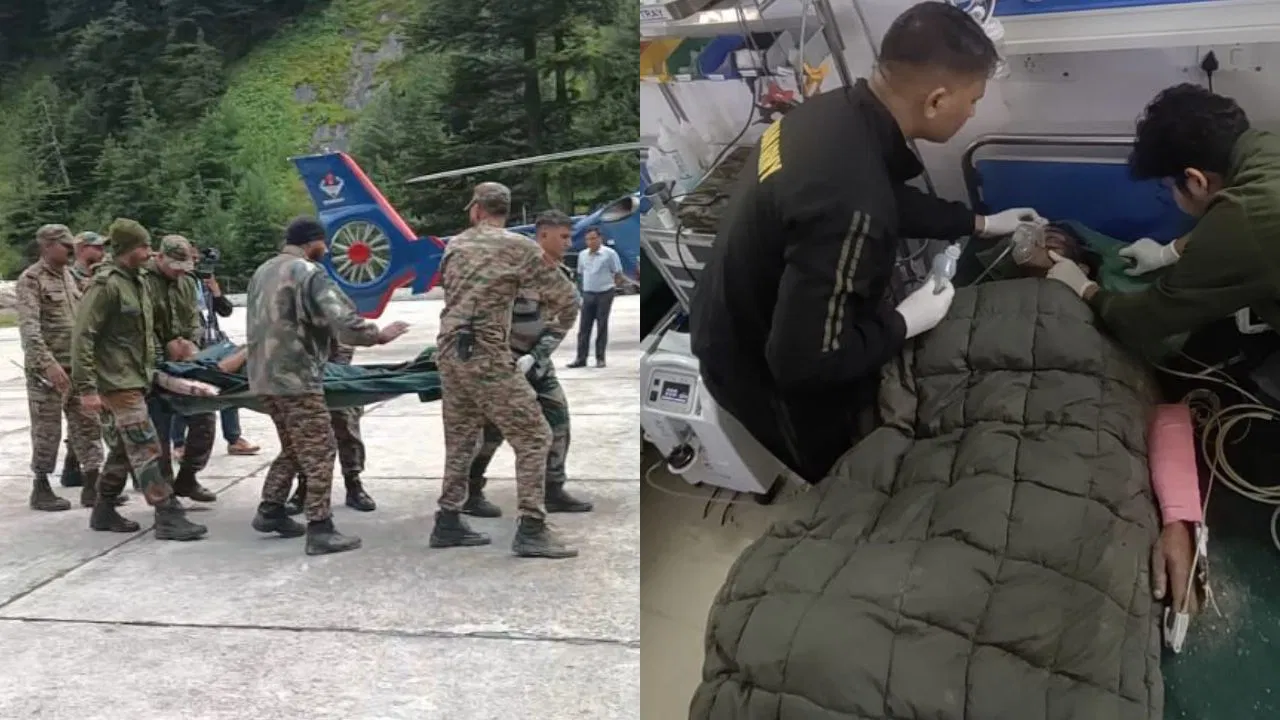 हर्षिल बाढ़ के बाद सेना ने शुरू किया पुनर्निर्माण कार्य, रास्ते खोलने में जुटी टीमें