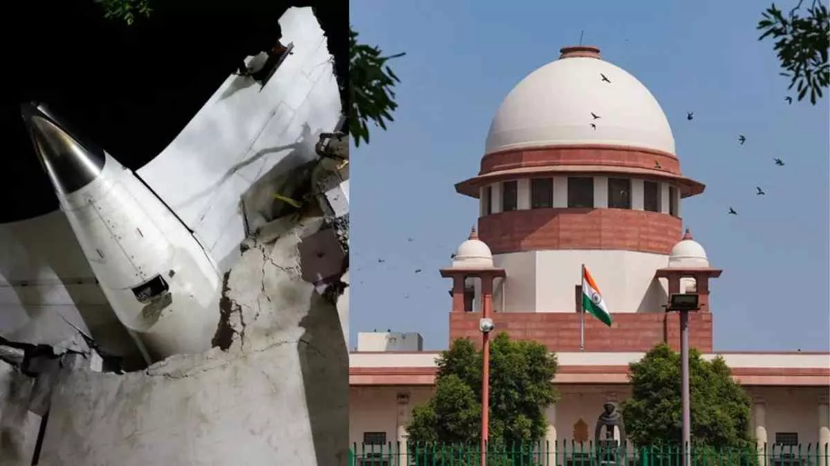 सुप्रीम कोर्ट ने एयर इंडिया दुर्घटना की प्रारंभिक रिपोर्ट पर उठाए सवाल, कहा ‘गैरजिम्मेदाराना'