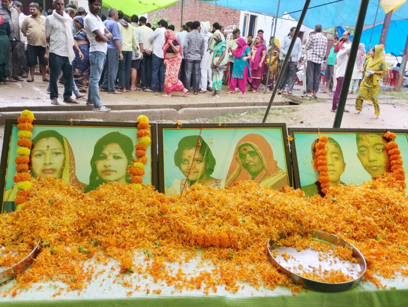 वैष्णो देवी हादसा: 6 श्रद्धालुओं के लिए रामपुरी में शोकसभा, मदद का ऐलान