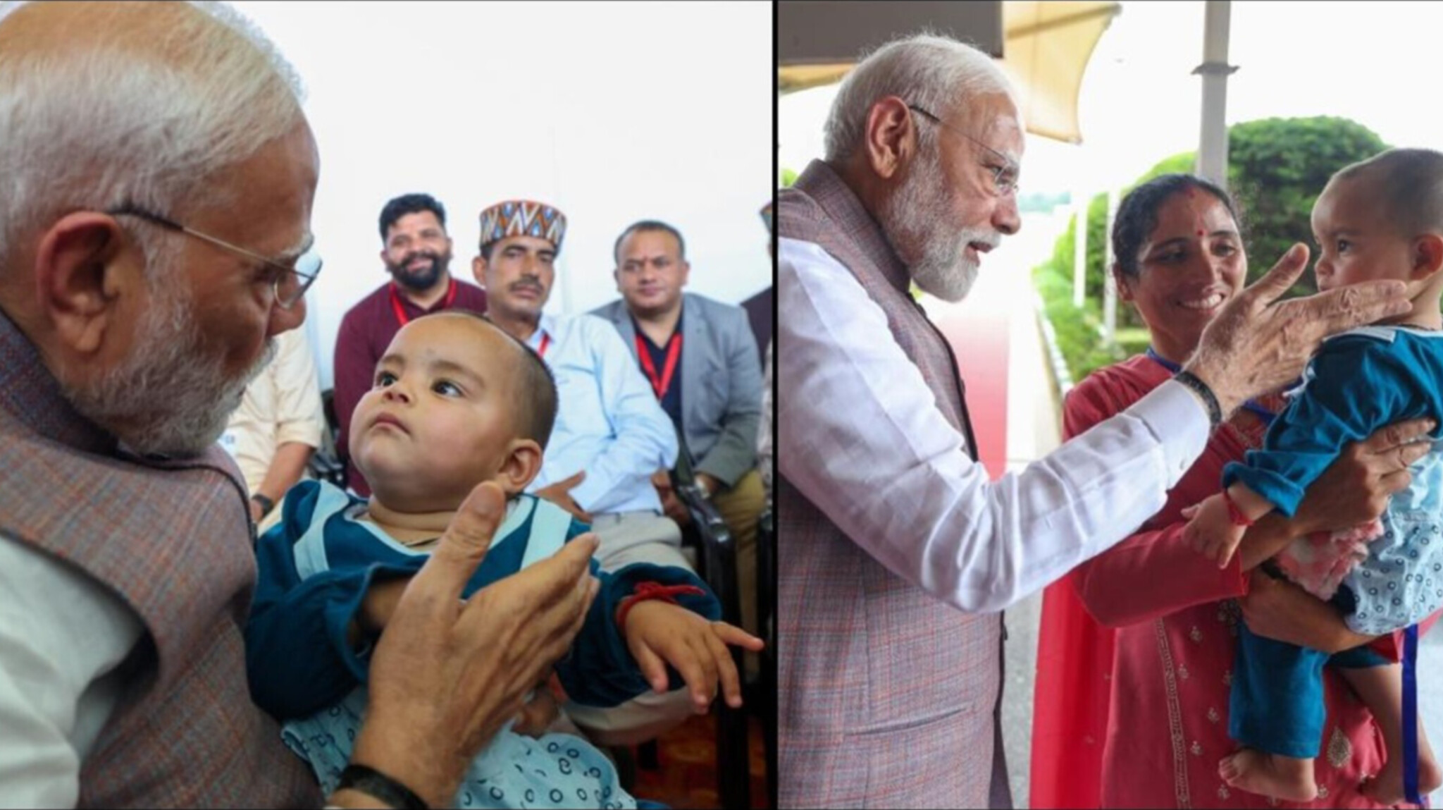 एक तस्वीर ग़म और ख़ुशी की !