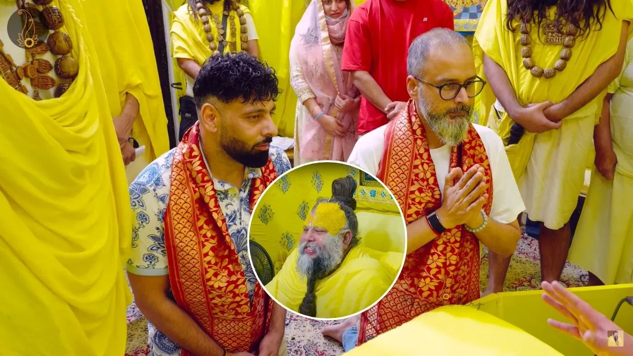 बादशाह पहुंचे प्रेमानंद जी महाराज से मिलने, भाई ने पूछे जीवन और रिश्तों से जुड़े सवाल