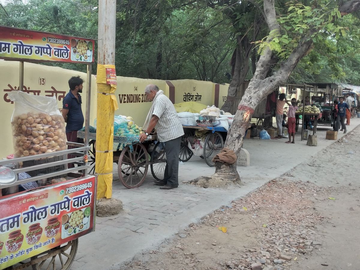एमडीए की वेंडिंग जोन योजना पर  पीडब्ल्यूडी ने जताई आपत्ति