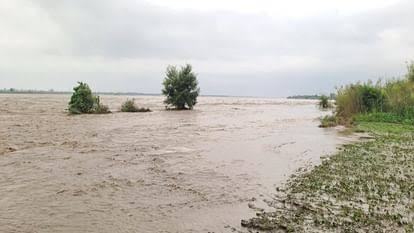 खतरे के निशान से ऊपर यमुना, कैराना-चौसाना में फसलें डूबीं