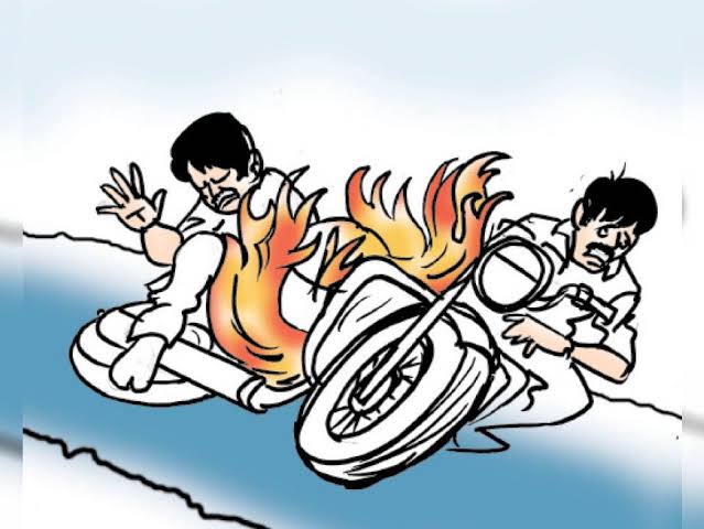 पुरकाजी: ट्रैक्टर-ट्रॉली से भिड़ी बाइक, दो भाई गंभीर रूप से घायल