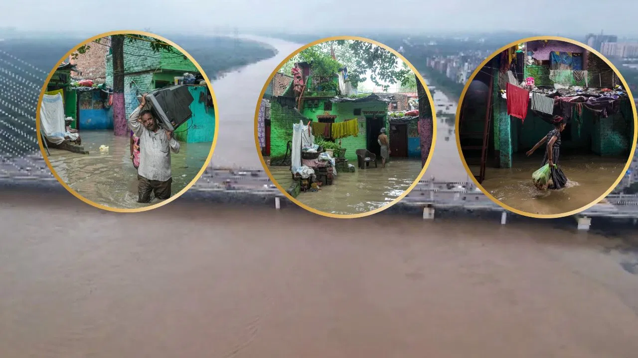 खतरे के निशान से ऊपर यमुना, दिल्ली में अगले तीन दिन भारी बारिश का अलर्ट